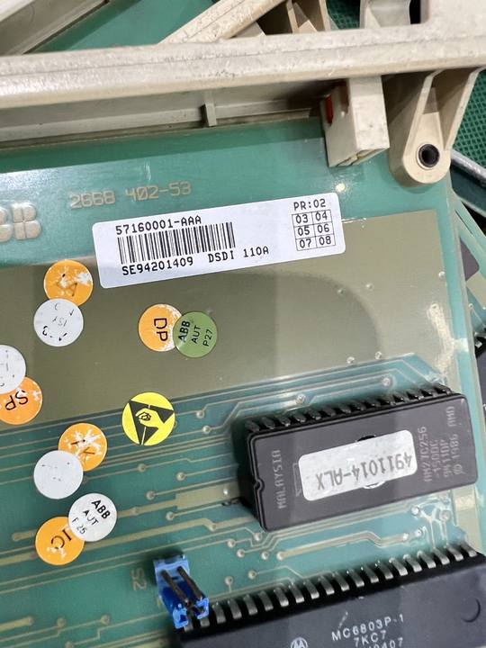ABB DSDI110A 57160001-AAA Board