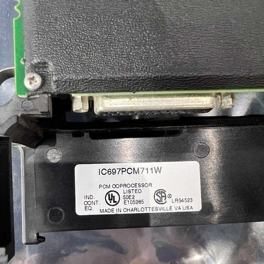 GE FANUC IC697PCM711W PCM COPROCESSOR MODULE - Rockss Automation