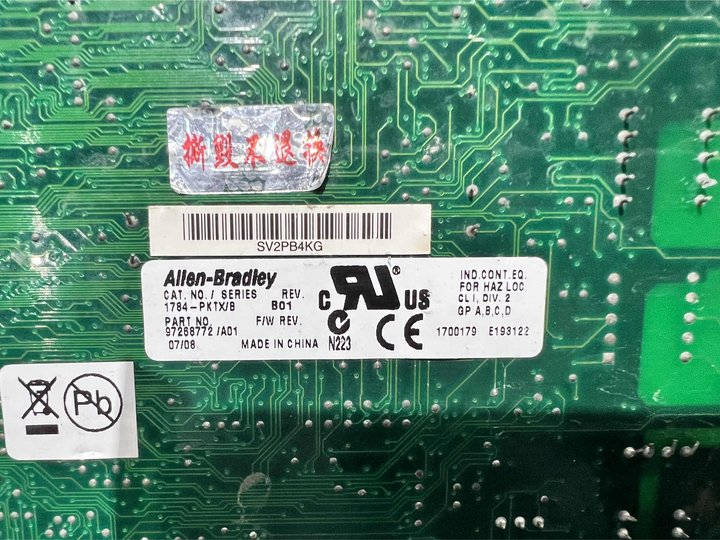 Allen Bradley 1784-PKTX/B介面卡