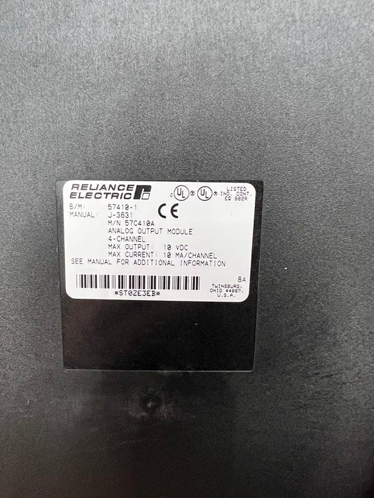 Reliance Electric 57C410A 57410-1 Isolated Analog Output Module