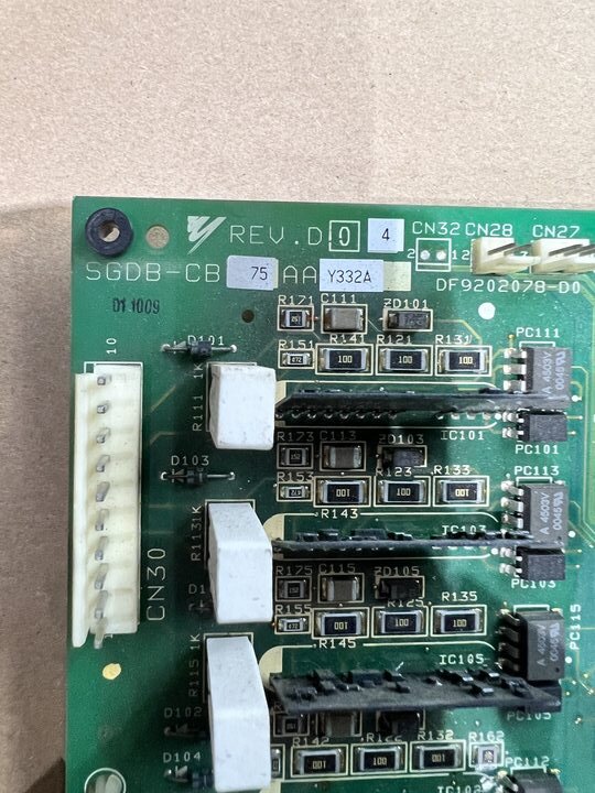 Yaskawa SGDB-CB75AA Power Board - Rockss Automation