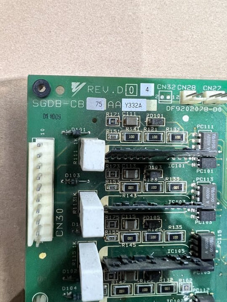 Yaskawa SGDB-CB75AA Power Board - Rockss Automation