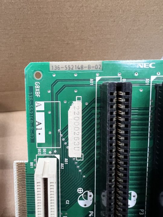 NEC 136-552148-B-02 Board
