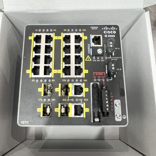 思科 IE2000-16TC 工業乙太網路交換機