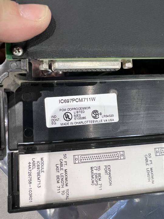 GE FANUC IC697PCM711W PCM COPROCESSOR MODULE - Rockss Automation