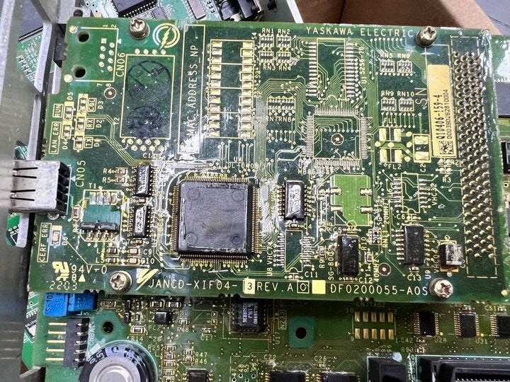 安川 JANCD-XIF04-3 PCB電路板