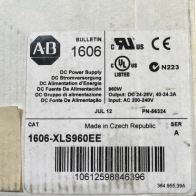 Allen Bradley 1606-XLS960EE電源