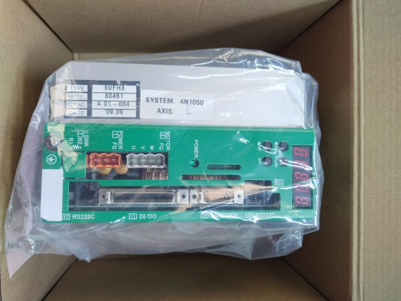 MOVO2 SVFH8-H3-DSP*ANI A01-004 4N1050 Servo Driver