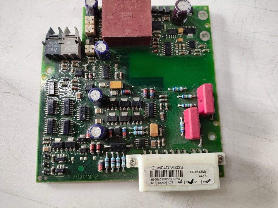 Bombardier 12LW04D-V0023 3EGM035000R0023 Card