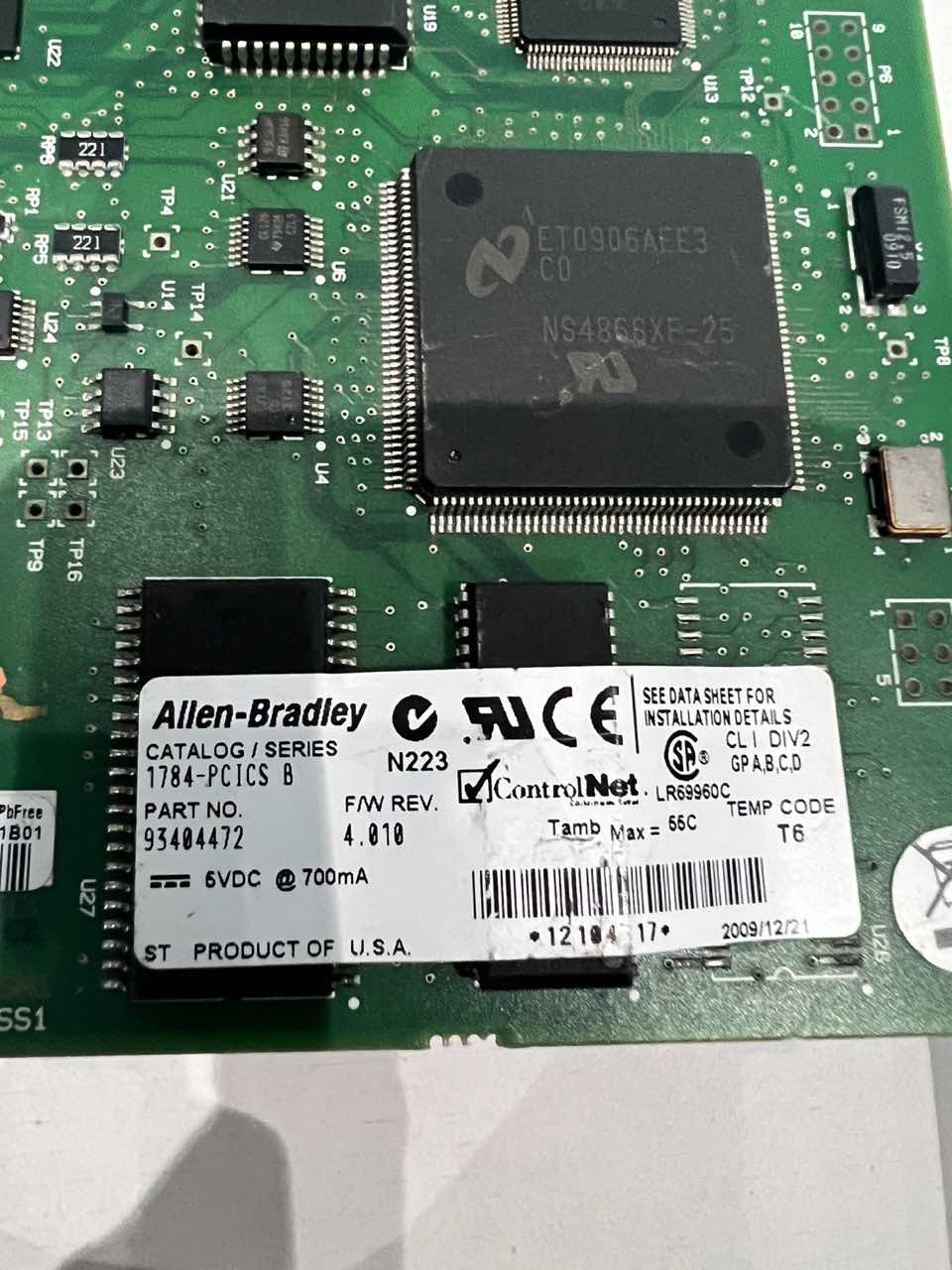 Allen-Bradley 1784-PCICS Communication Card - Rockss Automation