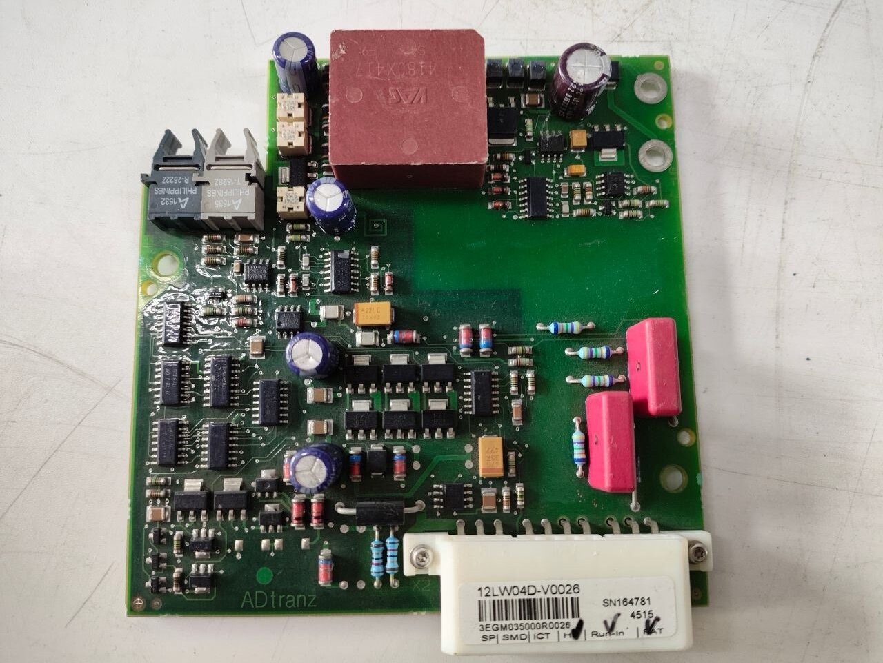 Bombardier 12LW04D-V0026 3EGM035000R0026 Card