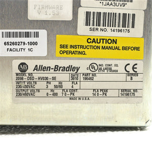 Allen Bradley 2098-DSD-HV030-SE Ultra 3000 Servo Drive