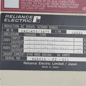 RELIANCE UAZ3455/UAZ3475 Servo Driver