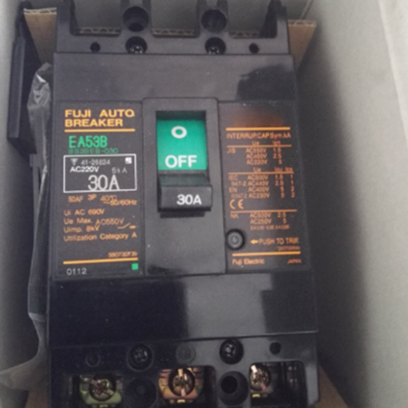 FUJI EA53B 3P 50A Circuit Breaker - Rockss Automation