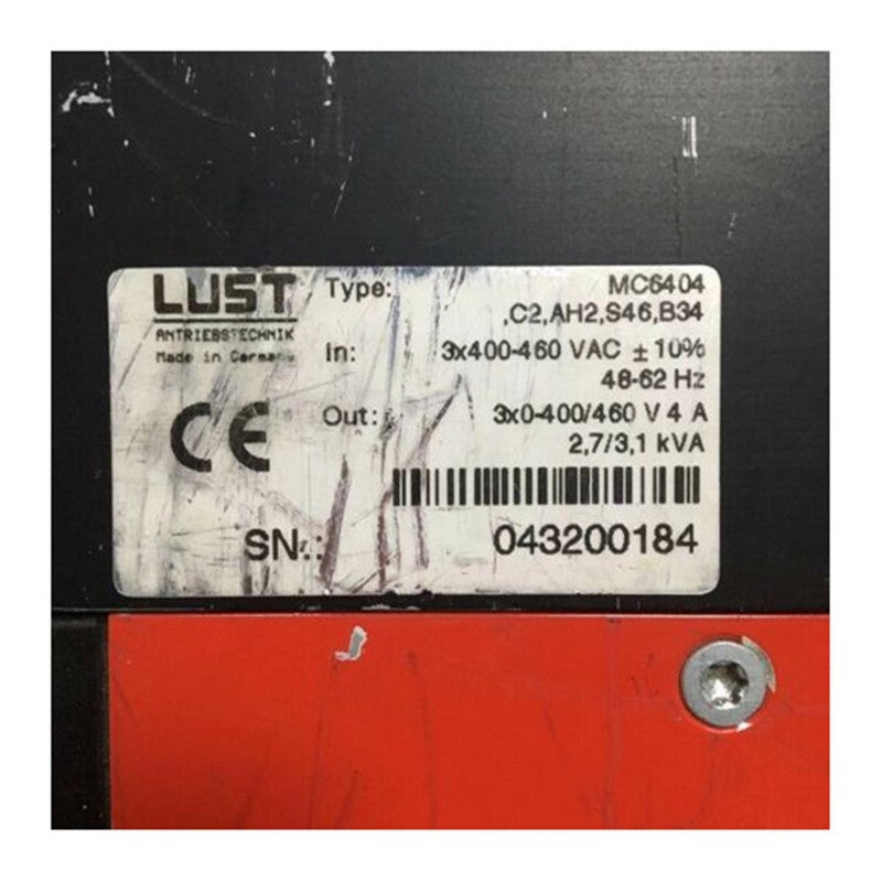 LUST MC6404.C2.AH2.S46.B34伺服驅動器輸入400-460VAC