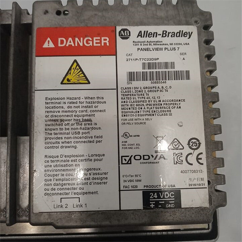 Allen Bradley 2711P-T7C22D9P觸控螢幕