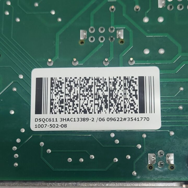 ABB DSQC611 3HAC13389-2 接觸器板