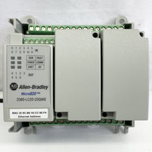 Load image into Gallery viewer, Allen Bradley 2080-LC20-20QWB Micro820 EtherNet I/P Controller
