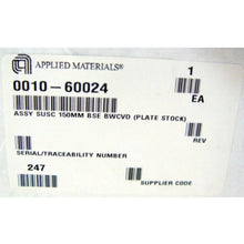 Load image into Gallery viewer, Applied Materials 0010-60024 Semiconductor Susc Assembly