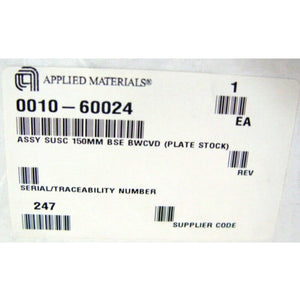 Applied Materials 0010-60024 Semiconductor Susc Assembly
