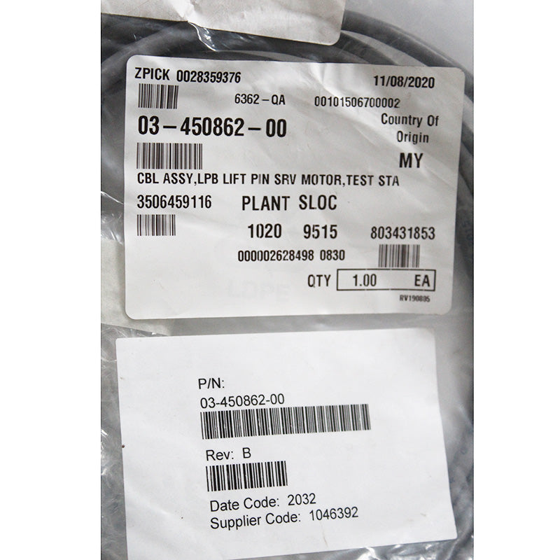 Lam Research 03-450862-00 Semiconductor Line - Rockss Automation