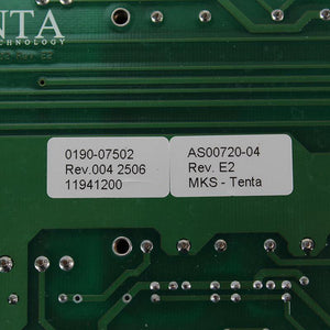 Applied Materials  0190-07502 AS00720-04 Board Card - Rockss Automation