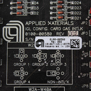 Applied Materials 0100-00580 Semiconductor Board Card - Rockss Automation