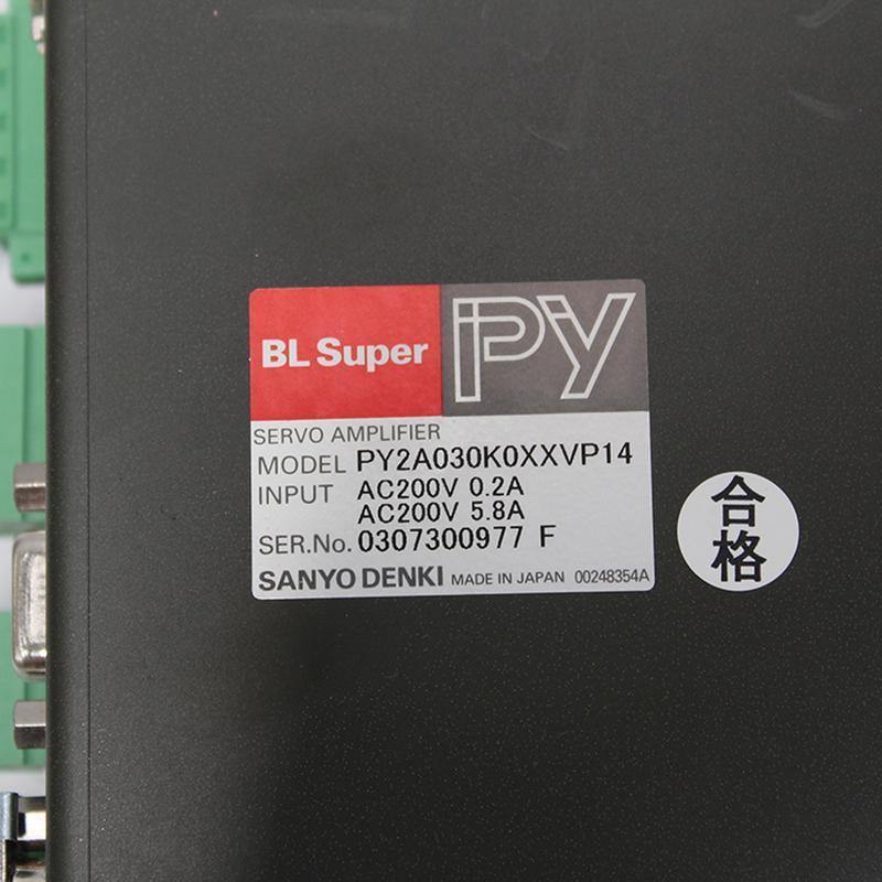 SANYO PY2A030K0XXVP14 200v 0.2A 5.8A Servo Driver - Rockss Automation