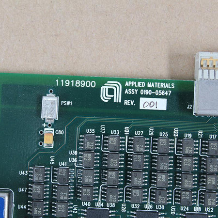 Applied Materials 0190-05647 Semiconductor Board Card - Rockss Automation