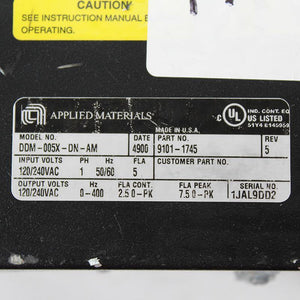 Applied Materials DDM-005X-DN-AM 9101-1745 Drive - Rockss Automation