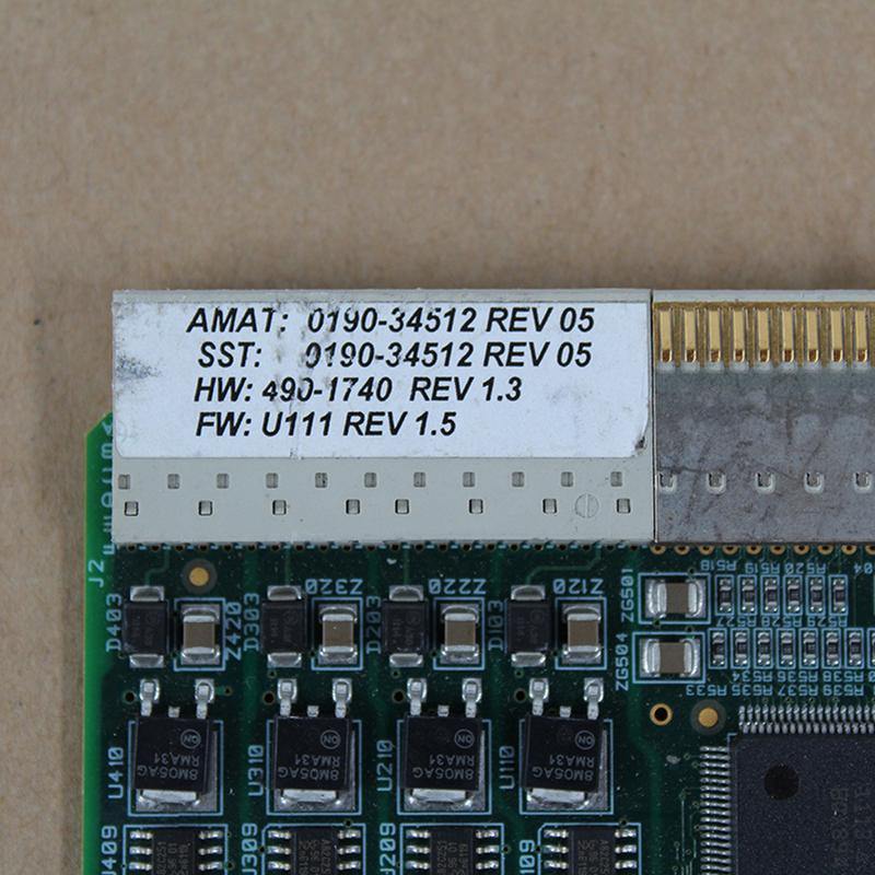 Applied Materials 0190-34512 Semiconductor Board Card - Rockss Automation