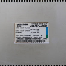 Load image into Gallery viewer, Mitsubishi MDSASPJA75RT 200-230V 30A Servo Driver - Rockss Automation