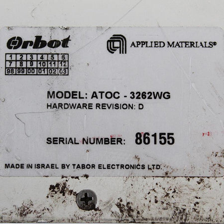 Applied Materials ATOC-3262WG Semiconductor - Rockss Automation