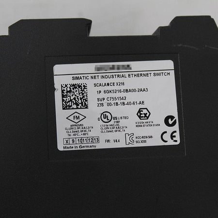 Siemens 6GK5216-0BA00-2AA3 Industrial Ethernet Switch - Rockss Automation