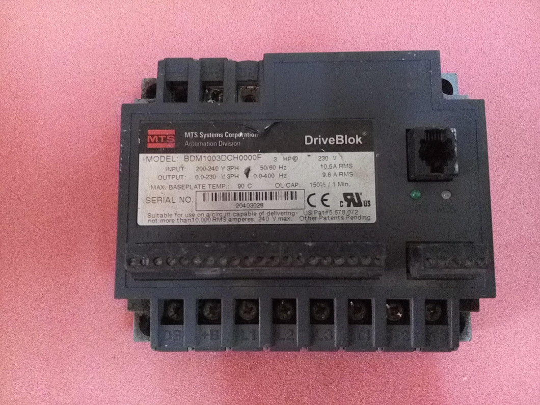 Parker BDM1003DCH0000F Module Base Input 200-240V 3ph - Rockss Automation