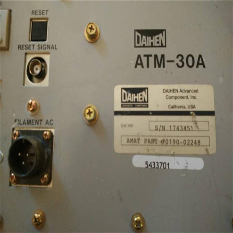 DAIHEN OTC Microwave Generator DR-224791 AMAT PART#0040-02686 Used In Good Condition - Rockss Automation