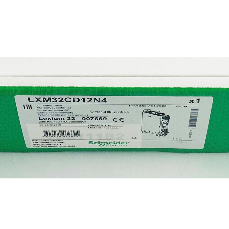 施耐德電機LXM32CD12N4 Lexium 32伺服驅動器