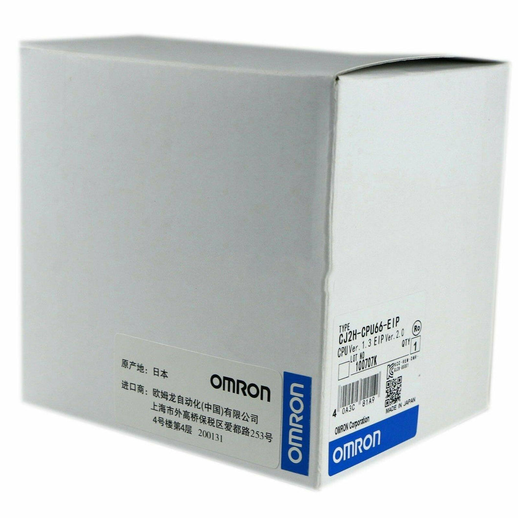 New Original Omron CJ2H-CPU66-EIP CPU Units PLC Module - Rockss Automation