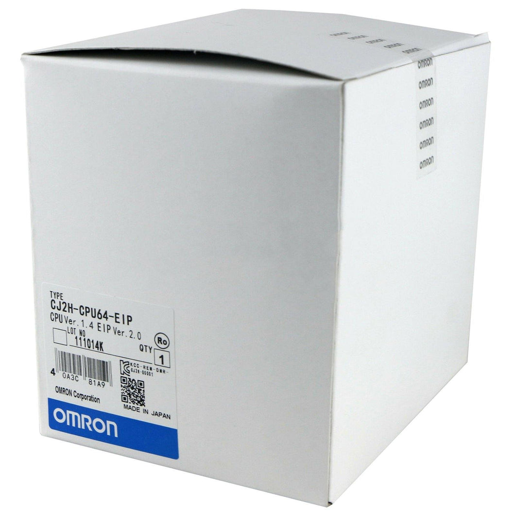 New Original Omron CJ2H-CPU64-EIP CPU Units PLC Module - Rockss Automation