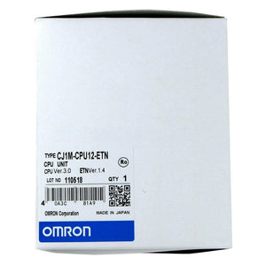 New Original Omron CJ1M-CPU12-ETN CPU Unit PLC Module Installation Ethernet - Rockss Automation