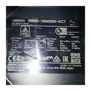 New Original Omron R88D-1SN30H-ECT 3kw AC Servo Drive - Rockss Automation