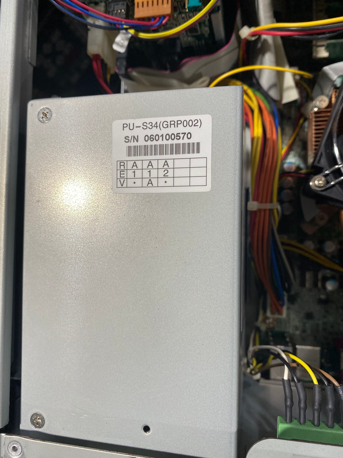Used NEC Power Supply PU-S34(NF29) SP1-041356-002 PU-S34(GRP002) (FC-S34Y/S22Z3Z Accessories) - Rockss Automation