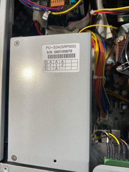 Used NEC Power Supply PU-S34(NF29) SP1-041356-002 PU-S34(GRP002) (FC-S34Y/S22Z3Z Accessories) - Rockss Automation