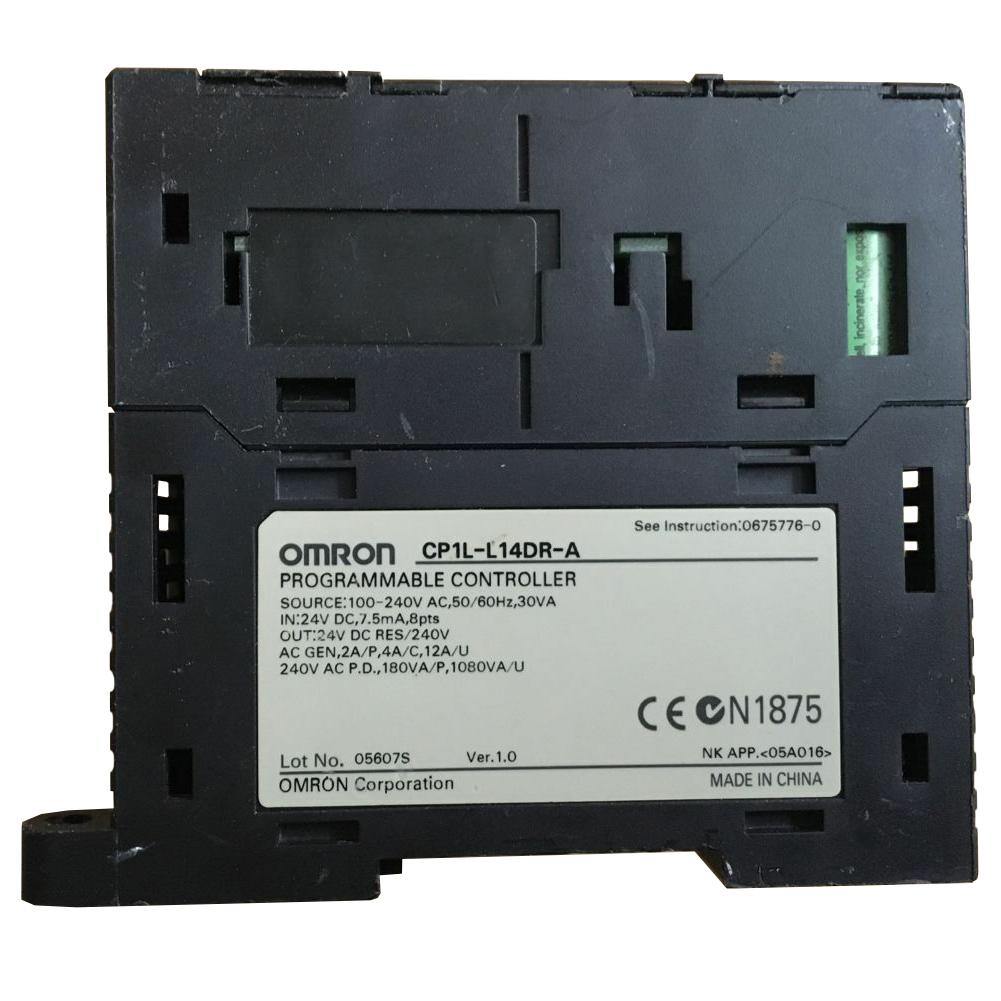 New Original Omron CP1L-L14DR-A 14 Points Memory Capacity CPU PLC Module Controller - Rockss Automation