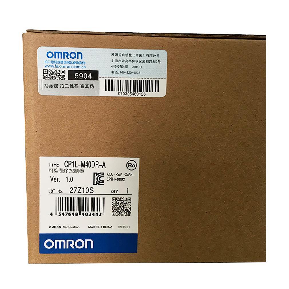 New Original Omron CP1L-M40DR-A 40 Points Memory Capacity CPU PLC Module Controller - Rockss Automation
