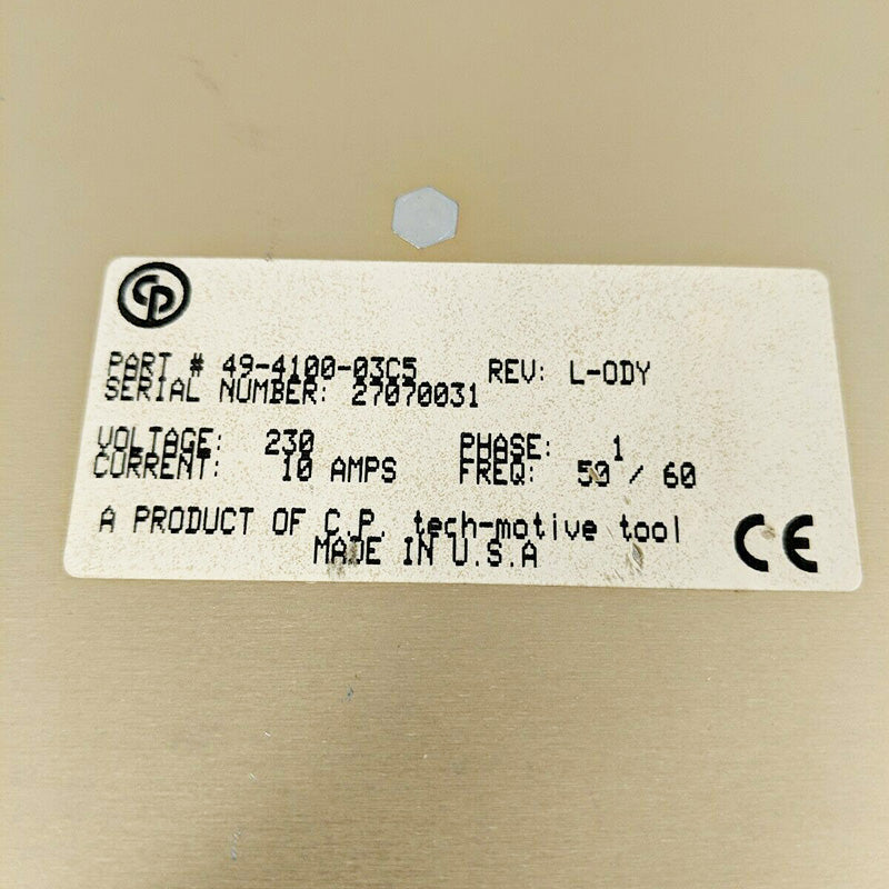 GSE tech-motive 49-4100-03C5半導體工具控制模組