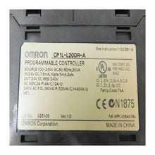將圖片載入圖庫檢視器 New Original Omron CP1L-L20DR-A 20 Points Memory Capacity CPU PLC Module Controller - Rockss Automation