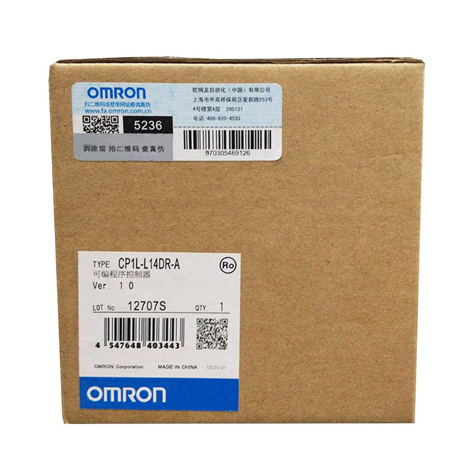 New Original Omron CP1L-L14DR-A 14 Points Memory Capacity CPU PLC Module Controller - Rockss Automation