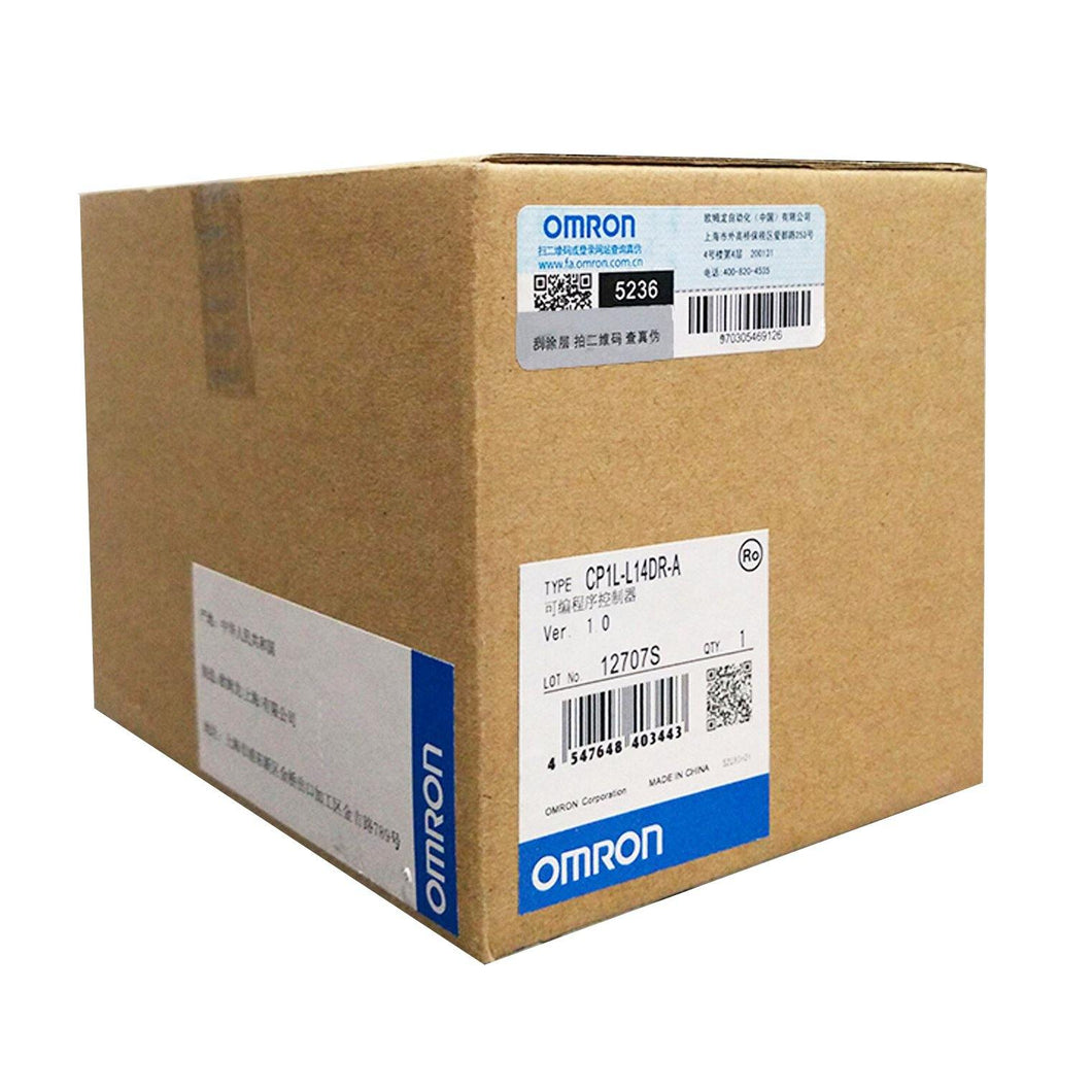 New Original Omron CP1L-L14DR-A 14 Points Memory Capacity CPU PLC Module Controller - Rockss Automation