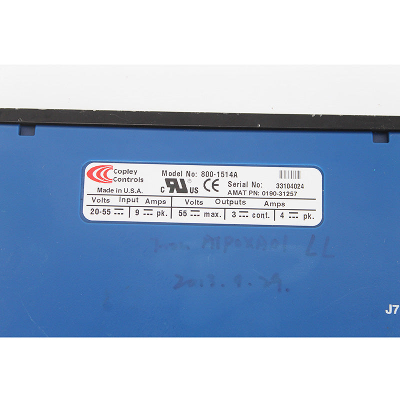 Copley Xenus 伺服驅動器 800-1514A AMAT 0190-31257 適用於半導體